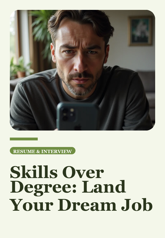 Can You Improve Your Resume Without a College Degree?