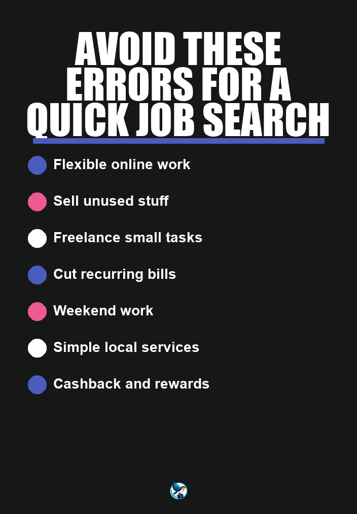 Common Mistakes to Avoid for a Fast Job Search