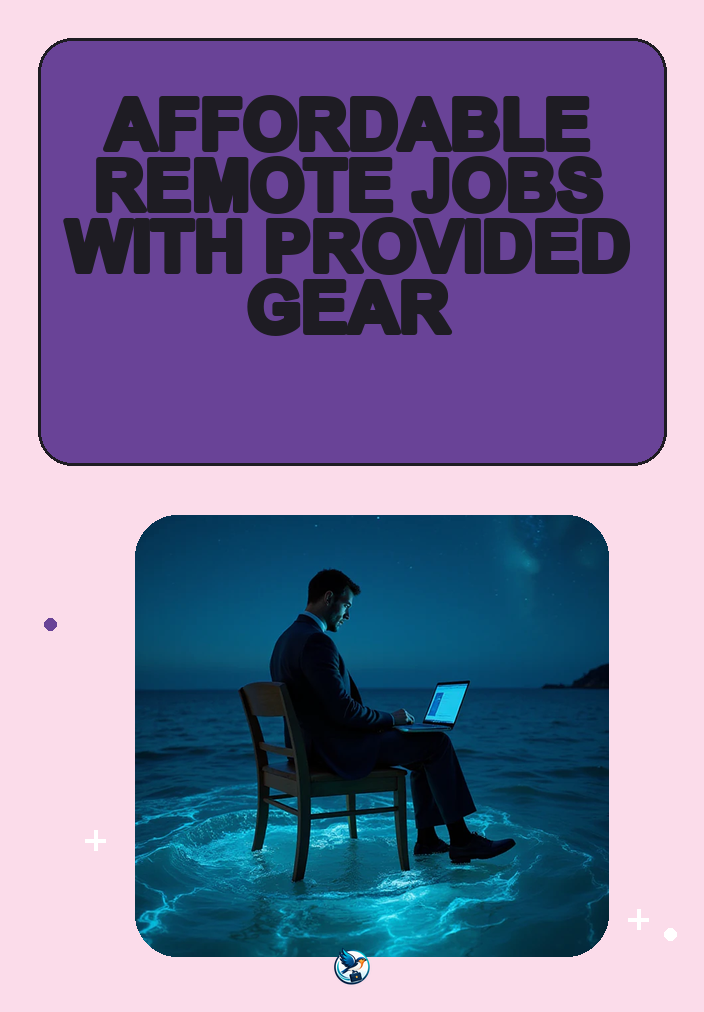 Finding Remote Jobs That Provide Equipment Without Breaking the Bank